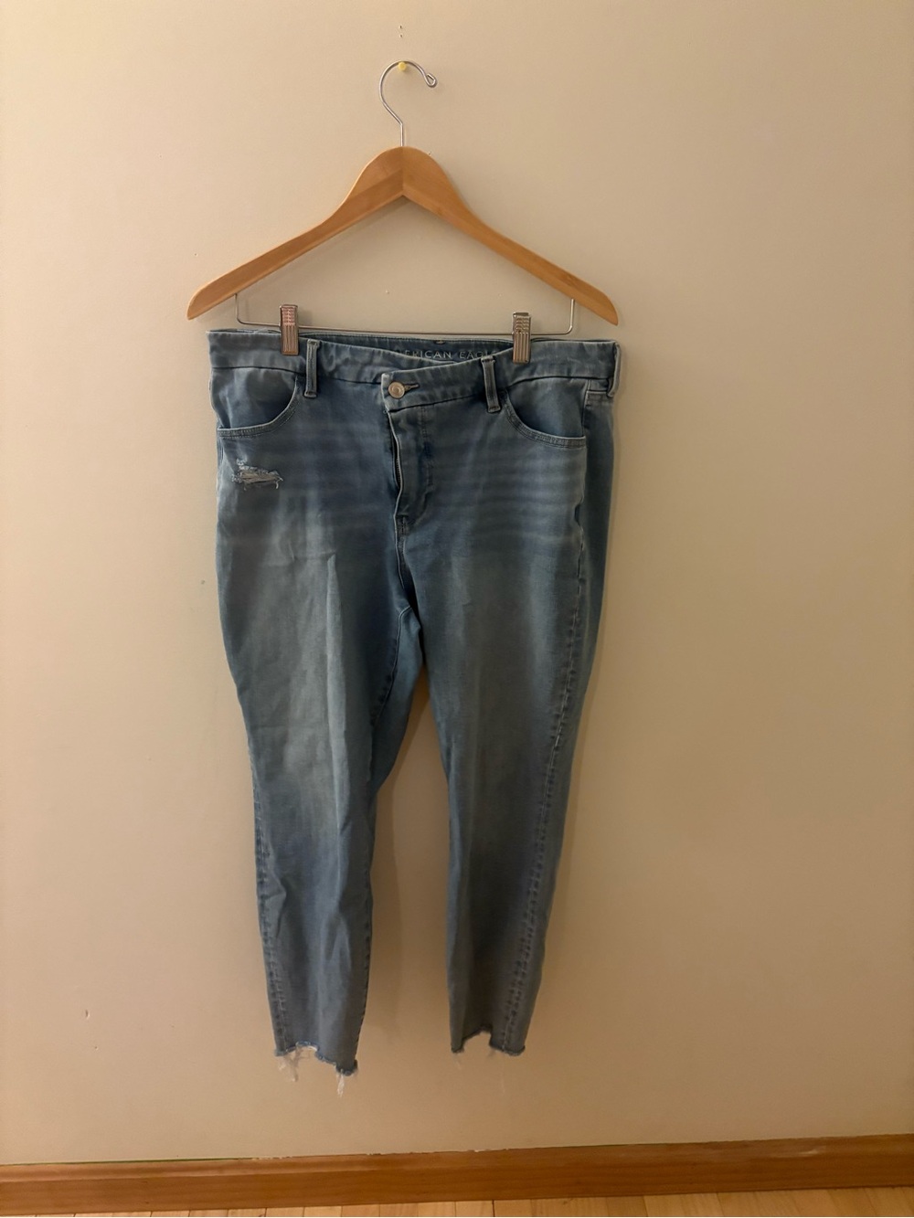 American Eagle Outfitters Light Blue Stretch Jeggings